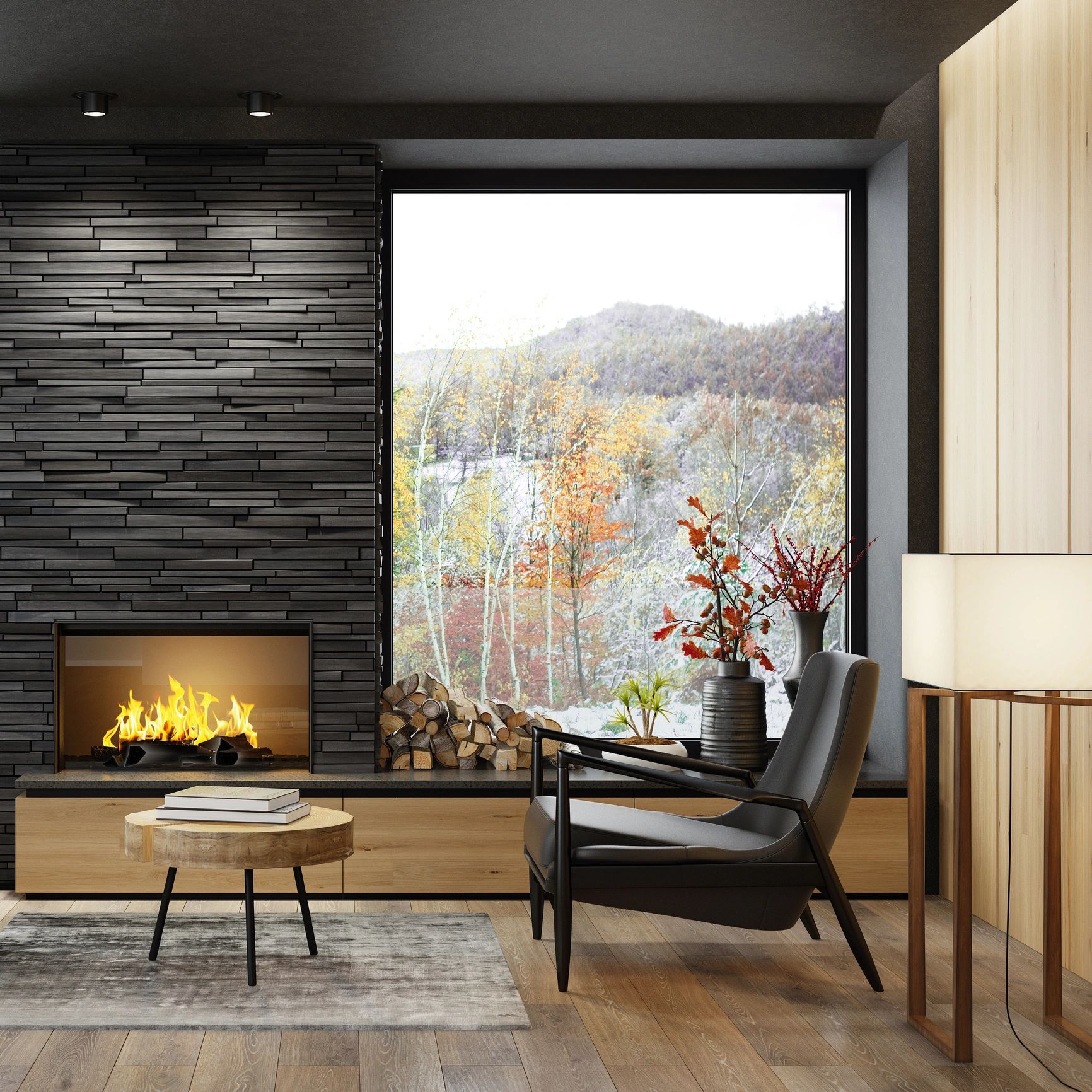 Modern luxury living room